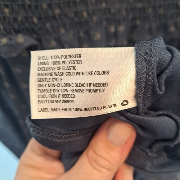 Wild Fable Round Neck Smocked Waist Midi Dress Size 2X - Picture 9 of 10